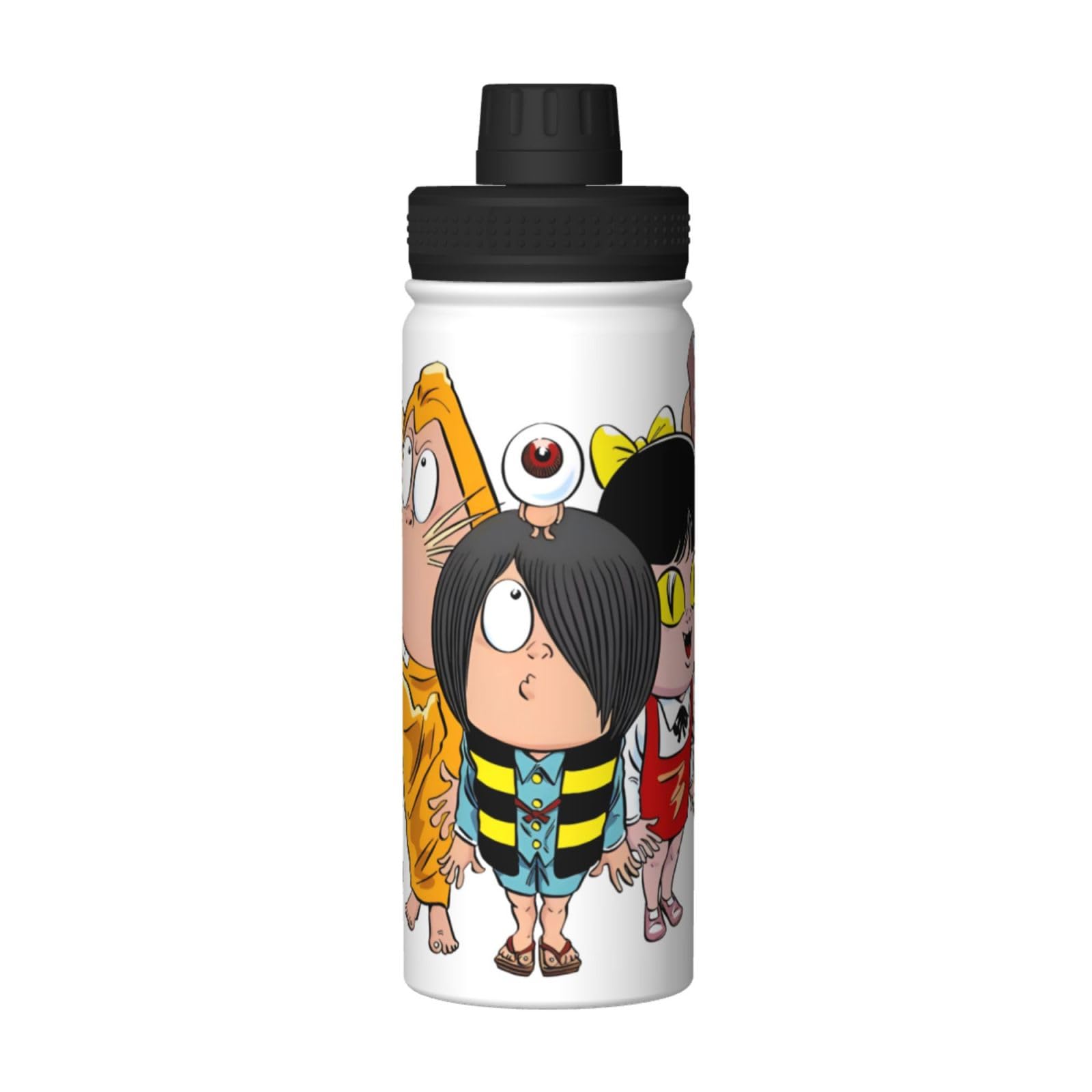 Amazon｜530ml 直飲み 魔法瓶 ゲゲゲの鬼太郎(2) ステンレスボトル